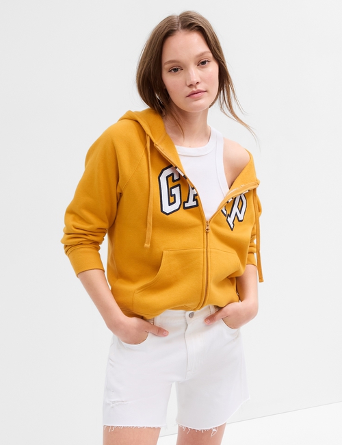 Gap Logo Zip Hoodie