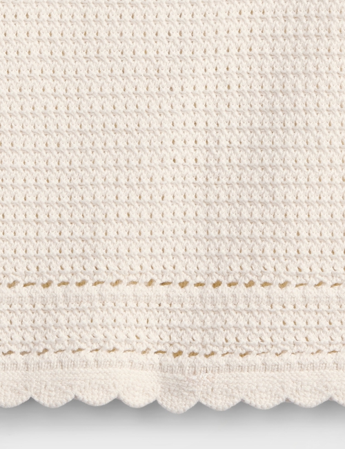 Baby & Toddler Scalloped Crochet Top