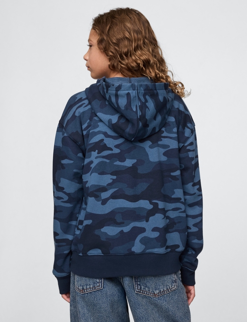 Kids Relaxed Gap Logo Zip Hoodie