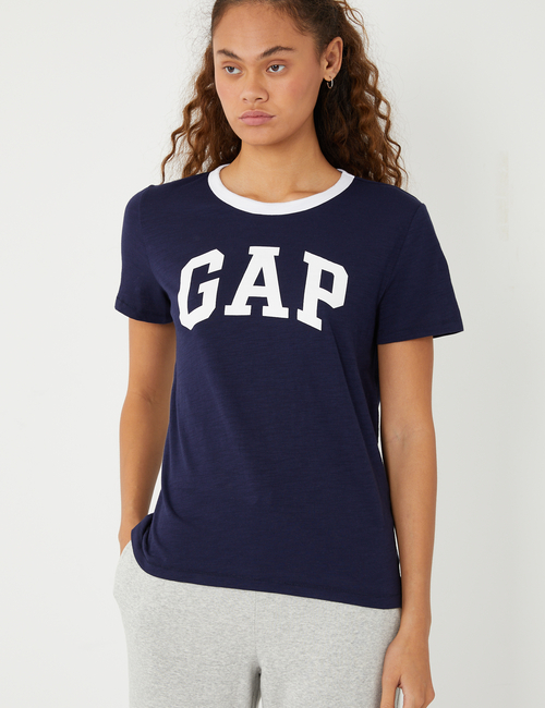 Organic Cotton Gap Arch Logo T-Shirt