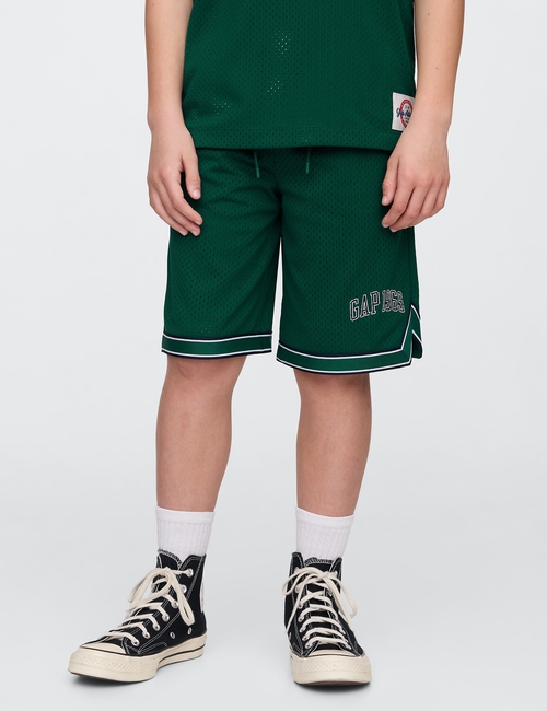 Kids GapFit 8.5" Mesh Pull-On Shorts