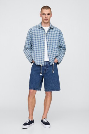 '90s Loose Denim Shorts