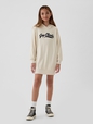 Kids Vintage Soft Logo Hoodie Dress