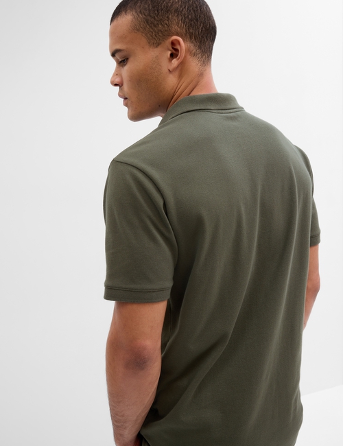 Gap Logo Pique Polo Shirt