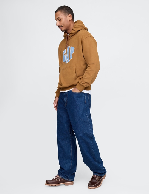 Vintage Soft Oversized Logo Hoodie