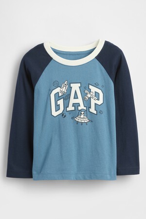 V-FRCH LS LOGO RAGLAN T