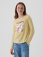 Kids Flippy-Sequin Graphic T-Shirt