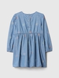 babyGap Chambray Puff Sleeve Dress