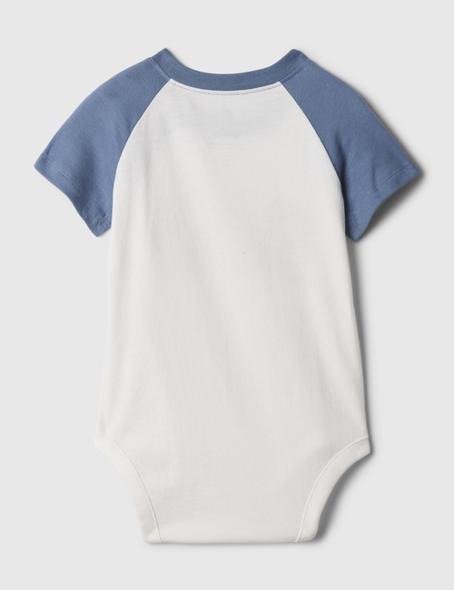 Baby Organic Cotton Gap Logo Bodysuit