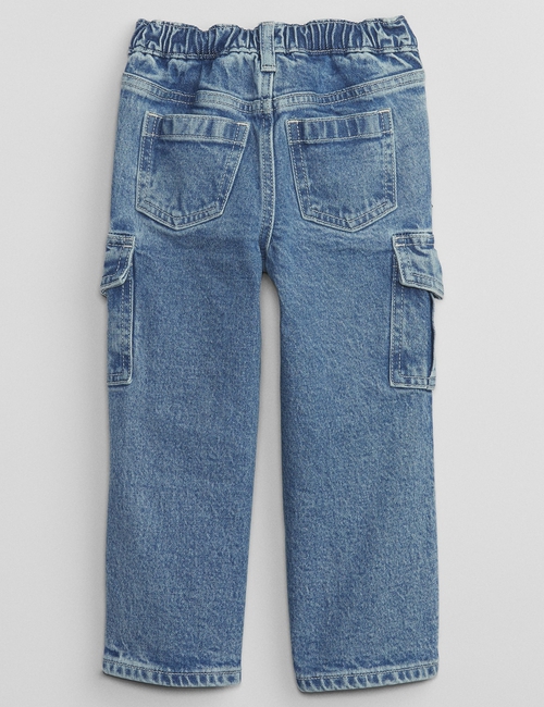 babyGap Wide-Leg Cargo Jeans