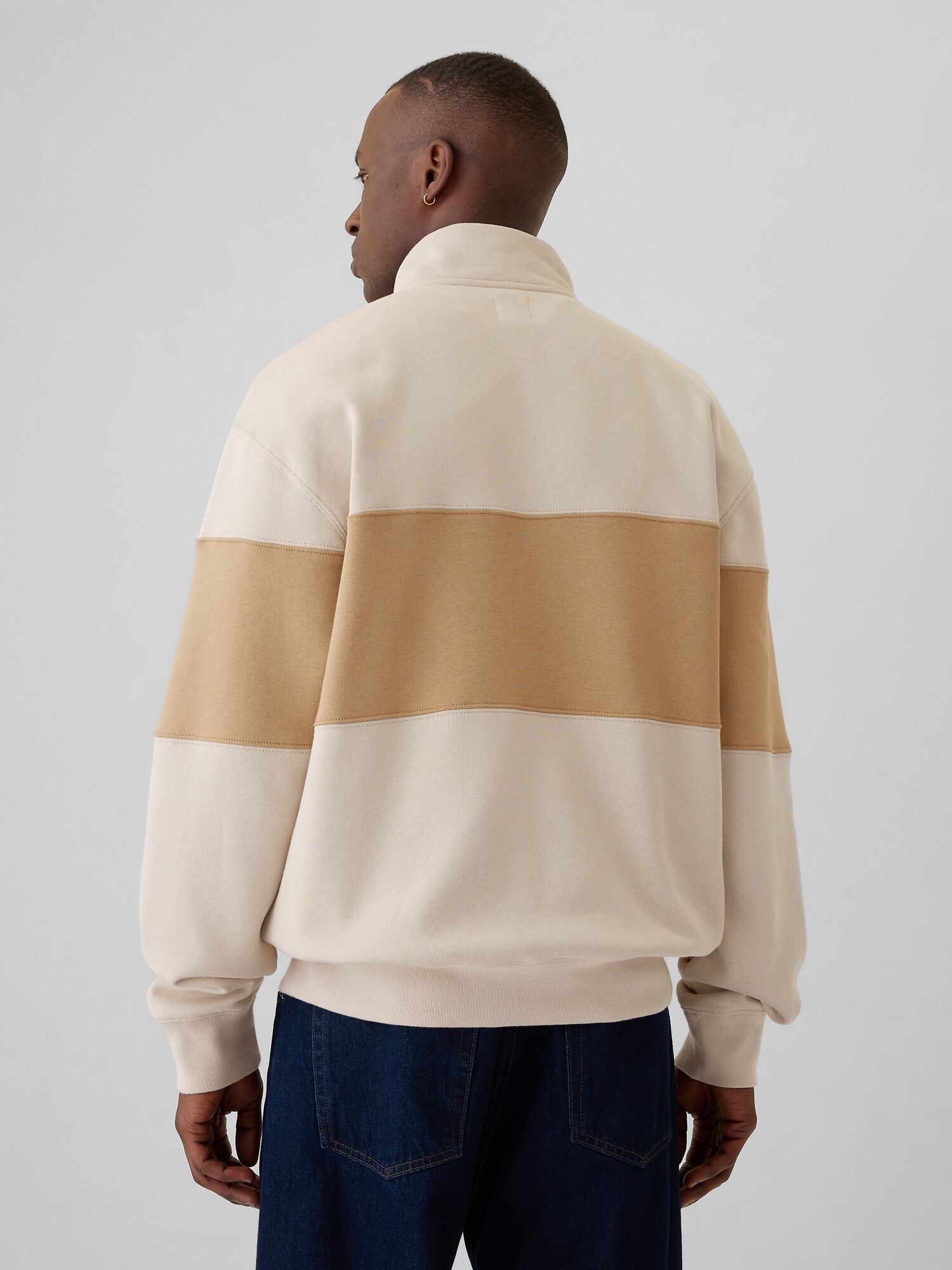 Shop Vintage Soft Gap Logo Oversized Pullover for Men | GAP UAE