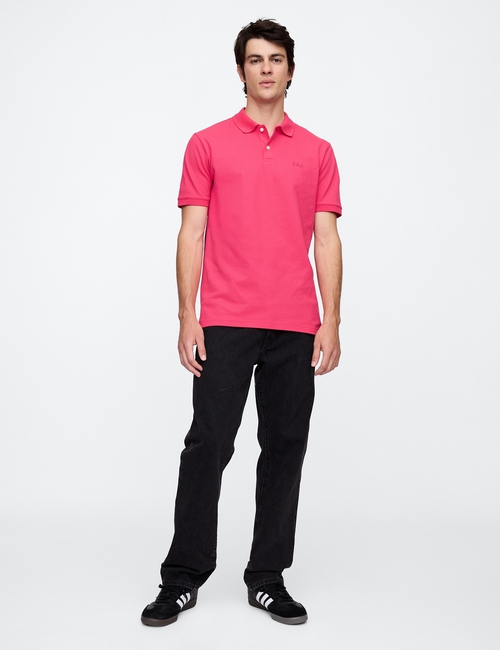 Gap Logo Pique Polo Shirt
