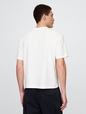 Cropped Gap Logo T-Shirt