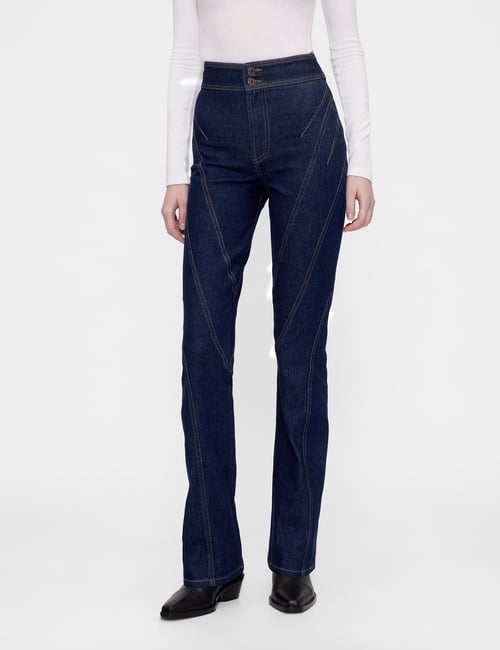 GAP STUDIO SEAMED JEANS