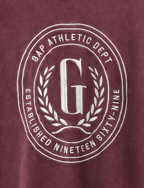 VintageSoft Oversized Logo Sweatshirt