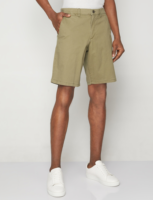 10" Essential Khaki Shorts with Washwell