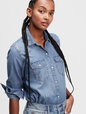 Denim Western Shirt