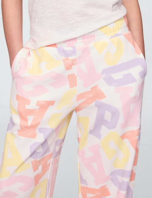 Kids Relaxed Wide Leg Sweatpants