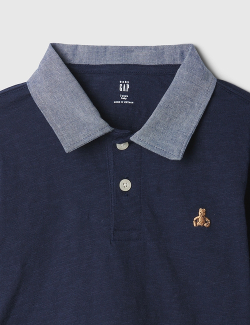 babyGap Chambray Polo Shirt