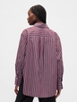 Organic Cotton Poplin Big Shirt