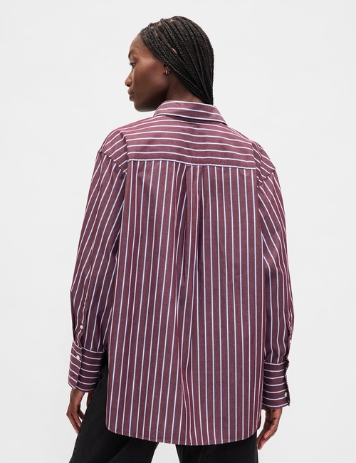 Organic Cotton Poplin Big Shirt