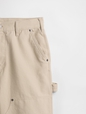 '90s Loose Canvas Double-Knee Carpenter Pants
