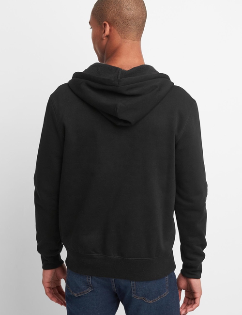 Logo Fleece Zip Hoodie