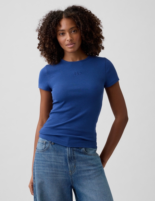 Modern Rib Gap Logo T-Shirt