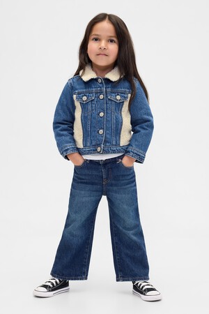 Baby & Toddler Sherpa Icon Denim Jacket