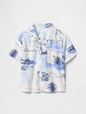 Baby & Toddler Linen-Cotton Cabana Shirt