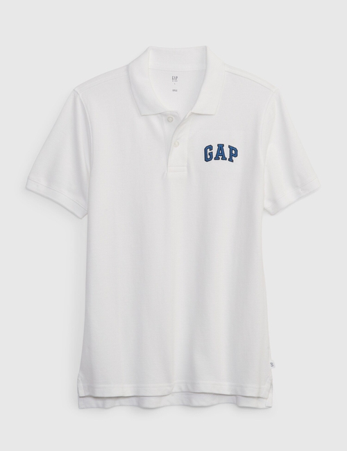 Kids Gap Logo Pique Polo Shirt