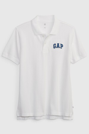 Kids Gap Logo Pique Polo Shirt