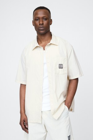 V-JPN SS SNAP SHIRT