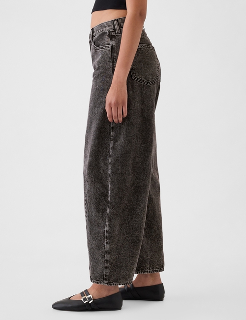 High Rise Horseshoe Jeans