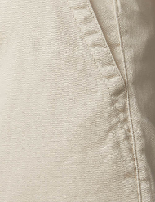 9" Mid Rise Twill Bermuda Shorts