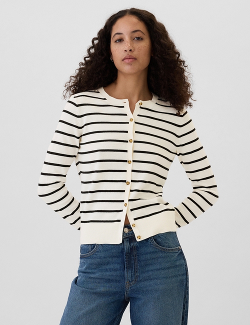 Crewneck Cardigan