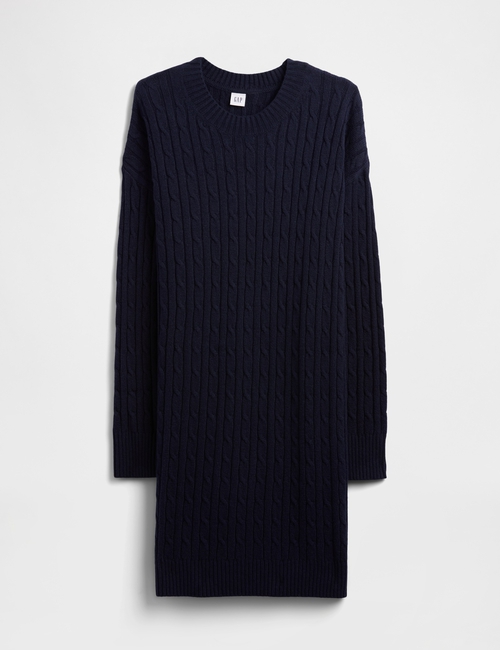 CashSoft Relaxed Crewneck Sweater Mini Dress
