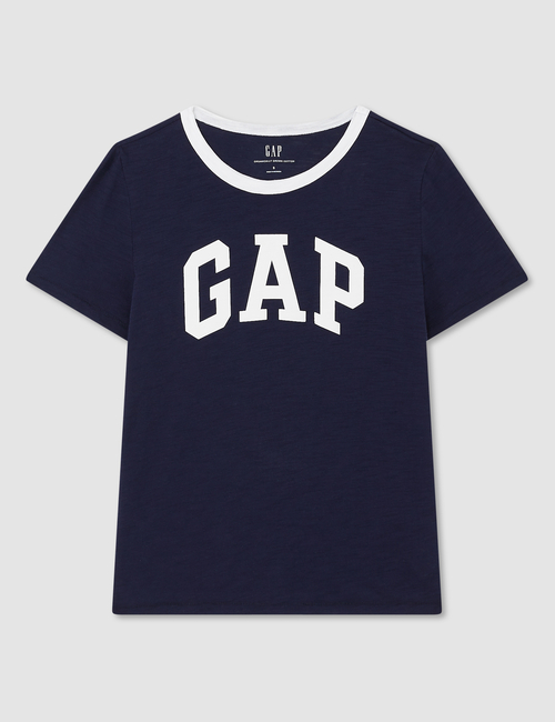 Organic Cotton Gap Arch Logo T-Shirt