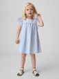 EYELET DRESS