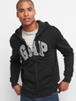 Logo Fleece Zip Hoodie