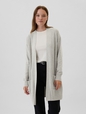 Long Open-Front Cardigan