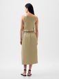 Satin Midi Skirt