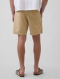 7 INCH FIXED WAIST LINEN SHORT SP26