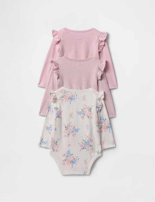 Baby First Favorites Organic Cotton Bodysuit (3-Pack)