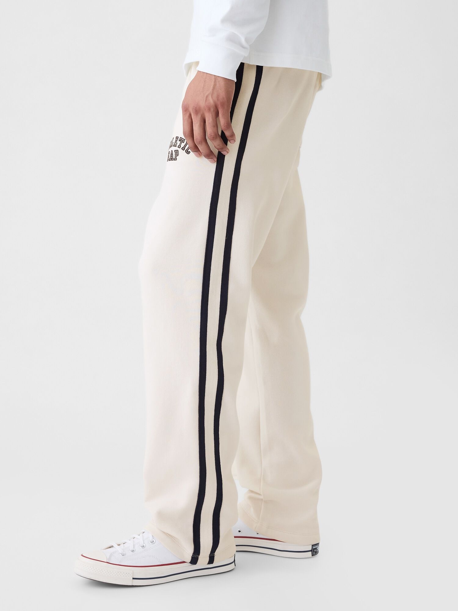 Single stripe track pants new arrivals