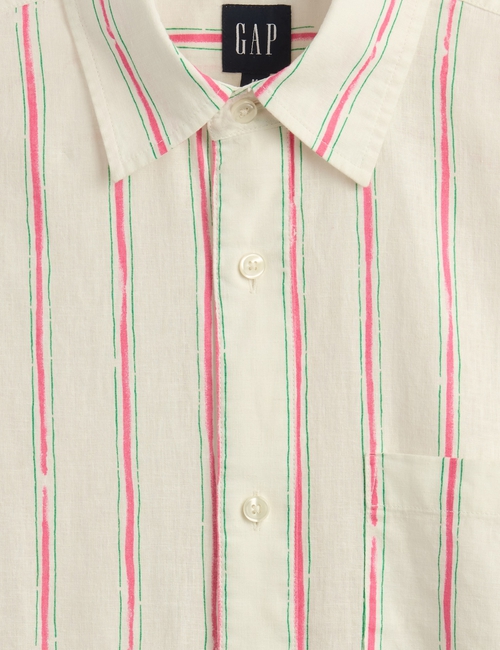 Linen-Cotton Shirt