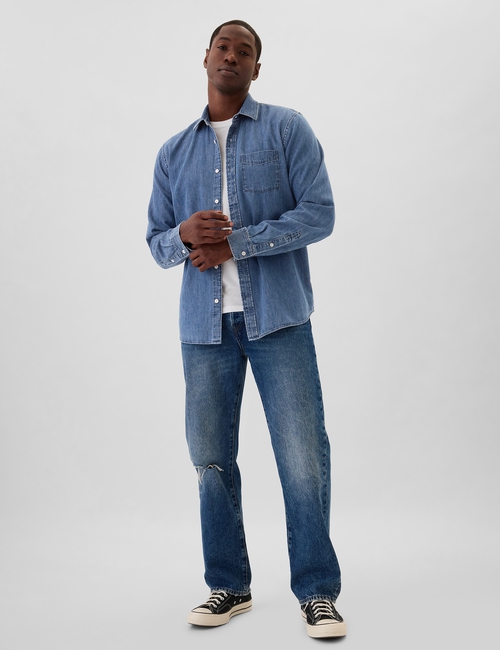 Denim Shirt in Standard Fit