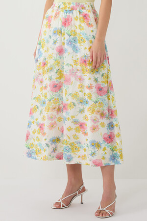 Floral Maxi Skirt