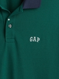 Colorblock Stretch Pique Polo Shirt