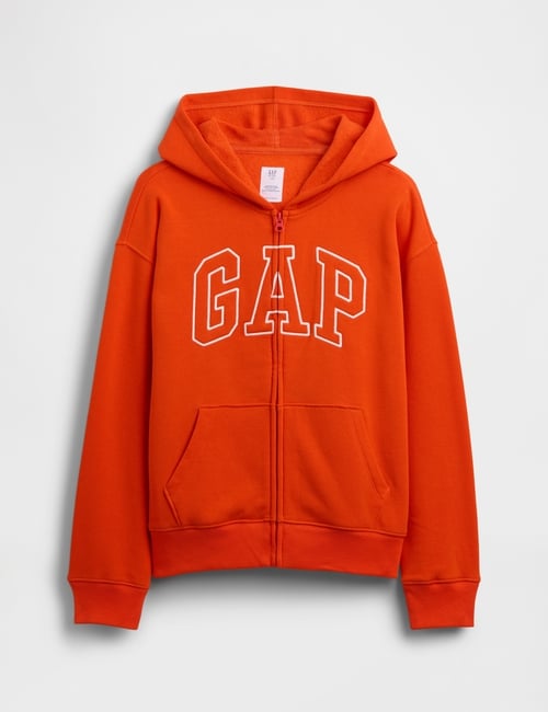 Kids Relaxed Gap Logo French Terry Zip Hoodie